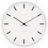 Horloge murale Arne Jacobsen City Hall, Blanc, Ø21 cm