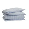 Housse de couette Camicia, Bleu clair, 220x220 cm