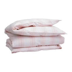 Housse de couette Camicia, Rose clair, 220x220 cm