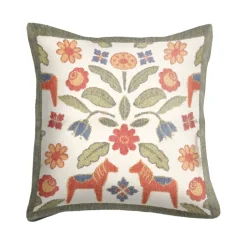 Housse de coussin Kurbitsblom 40x40 cm, Multi