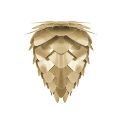 Lampe Conia laiton brossé, Ø 30 cm