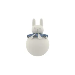 Lampe de nuit Lapin, Blanc cassé-bleu
