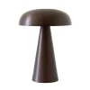 Lampe de table Como portable SC53, Bronzed brass