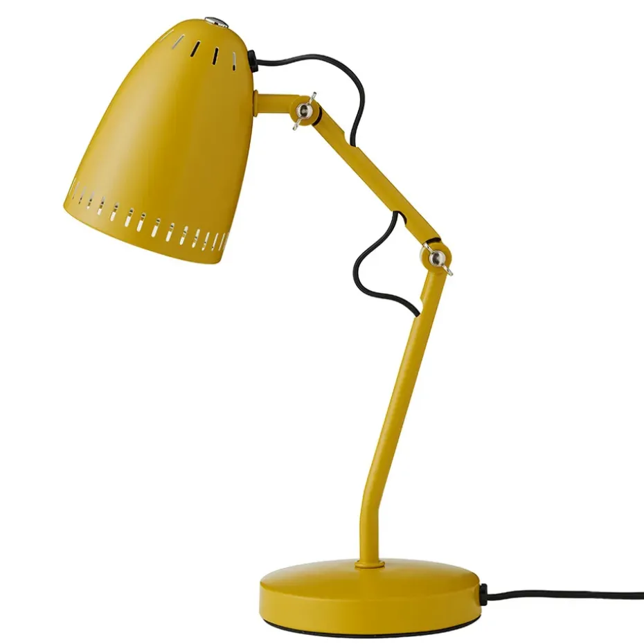 Lampe de table Dynamo, Moutarde mat