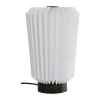 Lampe de table Filippa Ø20 cm, Blanc-Noir