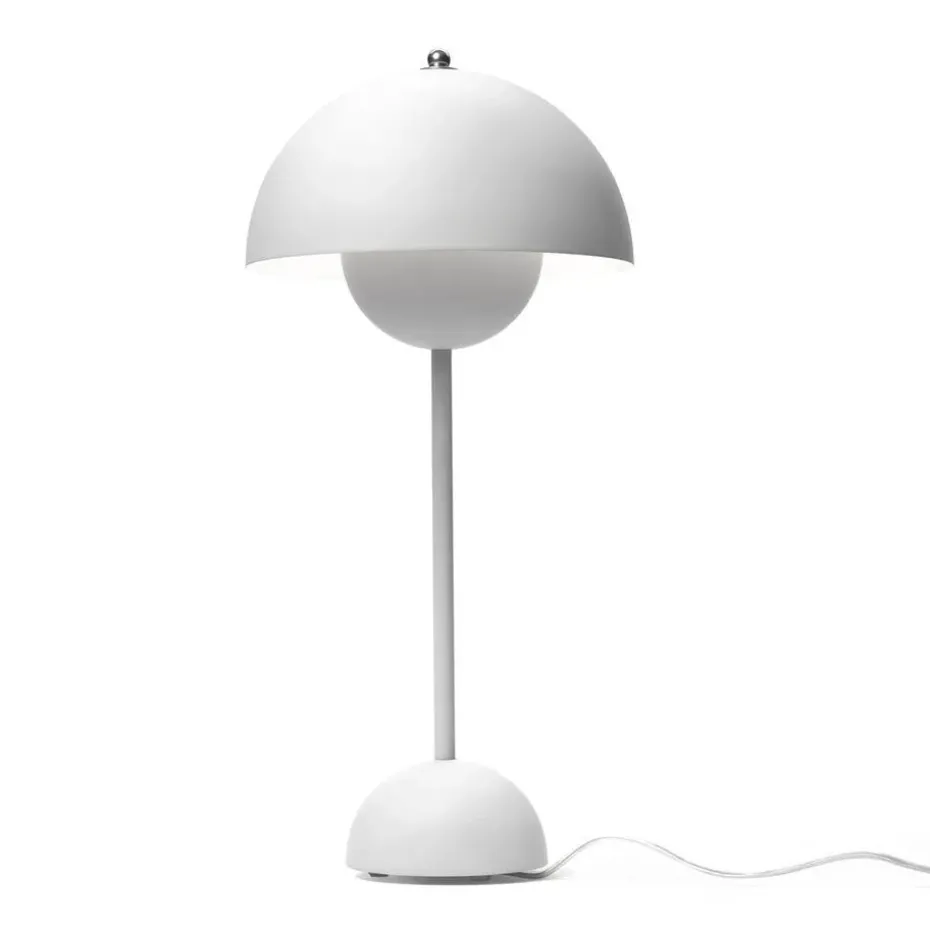 Lampe de table FlowerPot VP3, gris clair