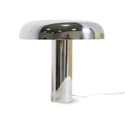Lampe de table mushroom HK Living, Chrome