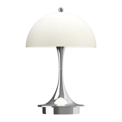 Lampe de table Panthella 160 Portable v3, Chrome opal beige