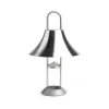 Lampe de table portable Mousqueton, Brushed stainless steel
