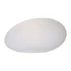 Lampe solaire Globy 32 cm, Blanc