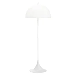 Lampe sur pied Panthella, Acrylique blanc