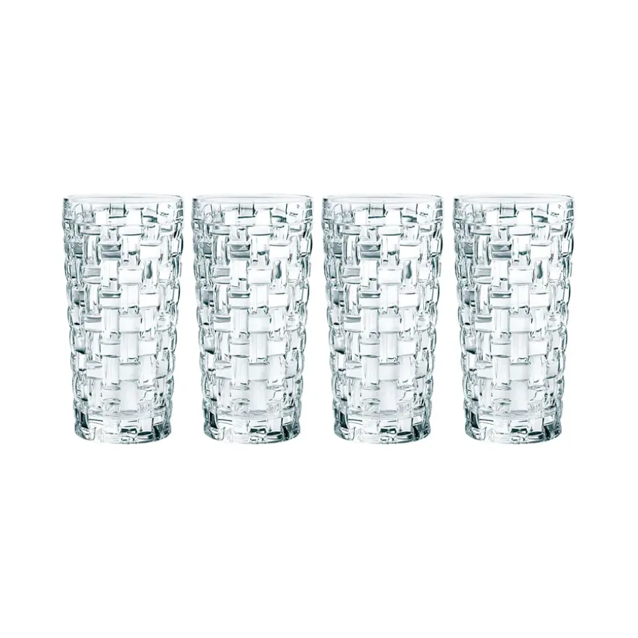 Long verre Bossa Nova 39,5cl Lot de 4, Transparent