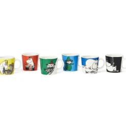 Mini tasses Moomin Premiers Classiques Lot de 6, Multi