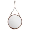 Miroir Adnet Circulaire M, Marron