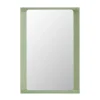 Miroir Arced 80x55 cm, Light green