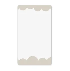 Miroir Bubbly S 40x70 cm, Beige