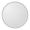 Miroir Circum Ø50 cm, Transparent-taupe