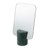 Miroir de table Marble, Dark forest, 30 cm