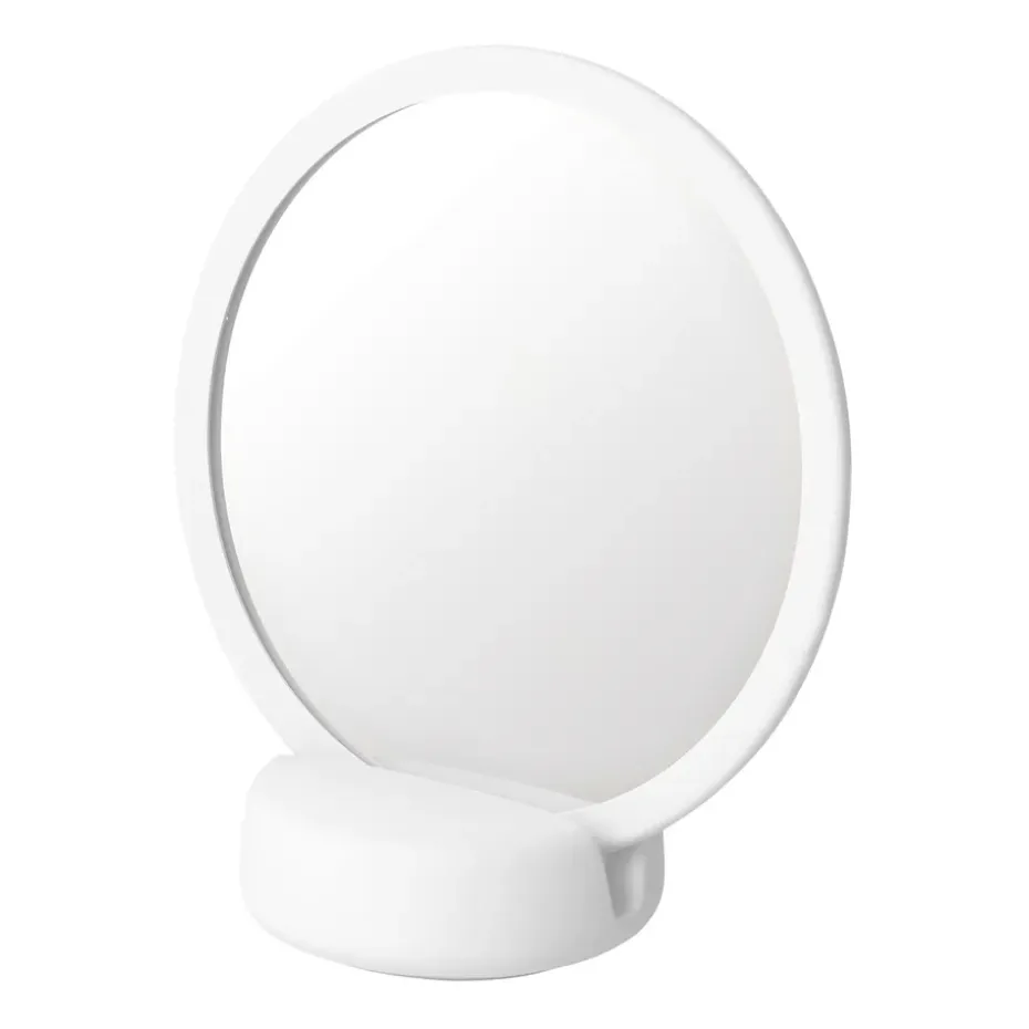 Miroir de table Sono Vanity Ø17 cm, Blanc