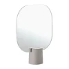 Miroir de table Time 26,5 cm, Concrete