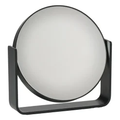 Miroir de table Ume à grossissement 5x 19x19,5 cm, Black