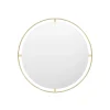 Miroir Nimbus, polished brass, ø 110