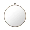 Miroir Randaccio, antique brass, large