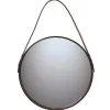 Miroir Ørskov marron, Ø 40 cm