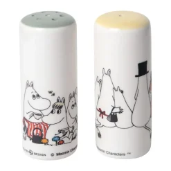 Moomin love salière et poivrière, Blanc-multi