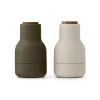 Moulin à épices Bottle Grinder Small, lot de 2, Hunting green-beige-noyer