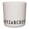 Mug Design Letters Kids Basic Eco, White ABC