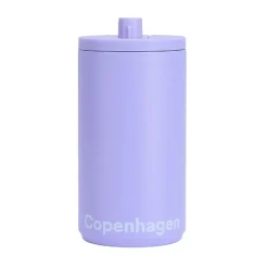 Mugg à emporter 35 cl Design Letters, Blue