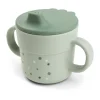 Mug à paille Happy Dots foodie 21,5 cl, Vert