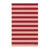Nappe Leya Stripe 150x250 cm, Rouge-rose