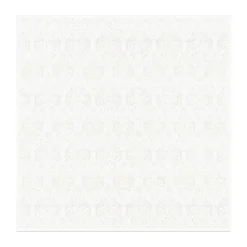 Nappe Medaljong 150x150 cm, Blanc