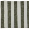 Nappe Striped 140x260 cm, Olive