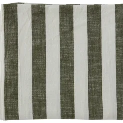 Nappe Striped 140x260 cm, Olive
