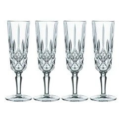 Noblesse Verre à champagne 15,5 cl Lot de 4, Transparent