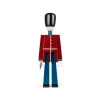 Officier avec épée Kay Bojesen, Rouge-bleu