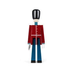 Officier avec épée Kay Bojesen, Rouge-bleu