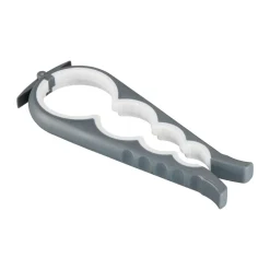 Ouvre-boîte et bouteille Bula 21 cm, Gris-blanc