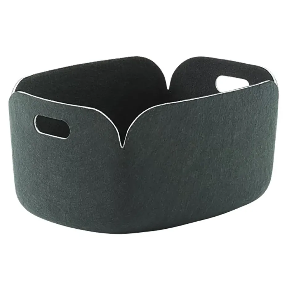 Panier de rangement Restore, Dark green