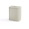 Panier à linge Tota Trio Luxe 90 L, Ecru