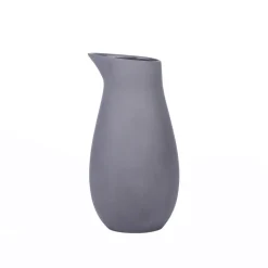 Pichet à lait Raw grès non émaillé 0,4 l, gris