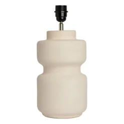 Pied de lampe Evy 37 cm, White-ivory