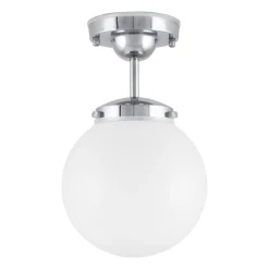 Plafonnier Alley IP44, Chrome