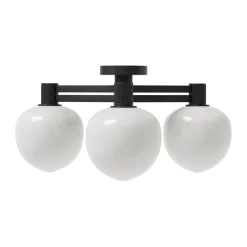 Plafonnier Memoir III 120, Black