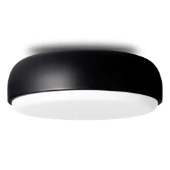 Plafonnier Over Me Ø40 cm, Noir mat