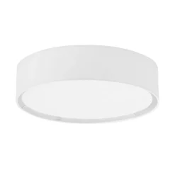 Plafonnier Sam Ø33 cm, Blanc