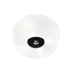 Plafonnier Yki 390, blanc/noir